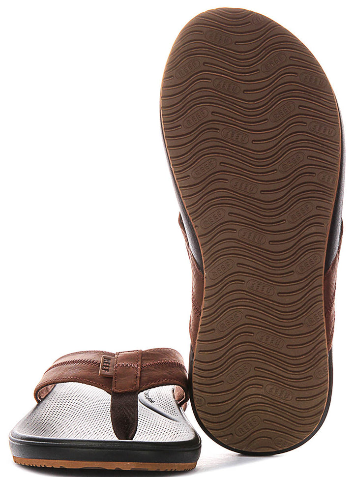 Reef Cshn Phantom 20 In Brown Black For Men