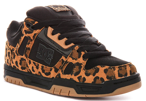 DC Shoes Stag In Brown Black For Men