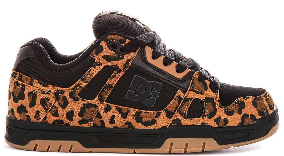 DC Shoes Stag In Brown Black For Men