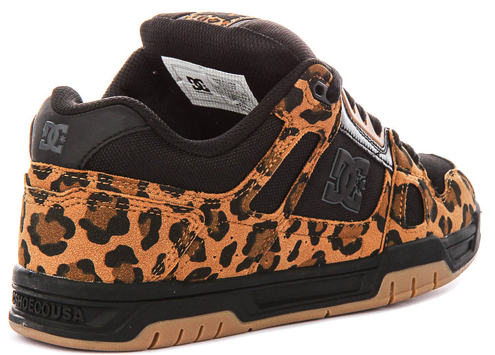 DC Shoes Stag In Brown Black For Men