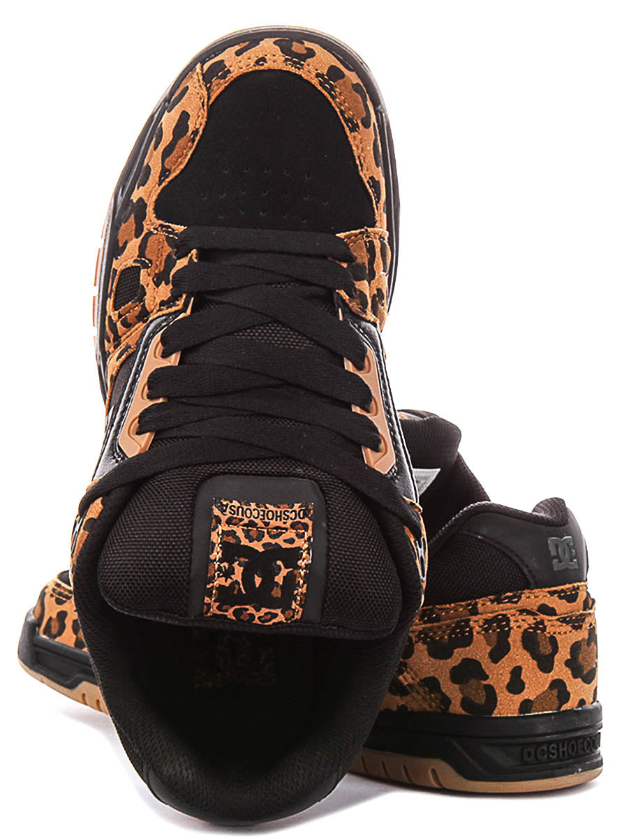 DC Shoes Stag In Brown Black For Men