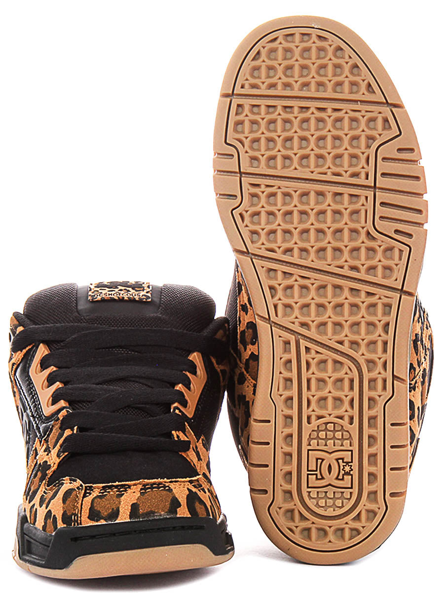 DC Shoes Stag In Brown Black For Men