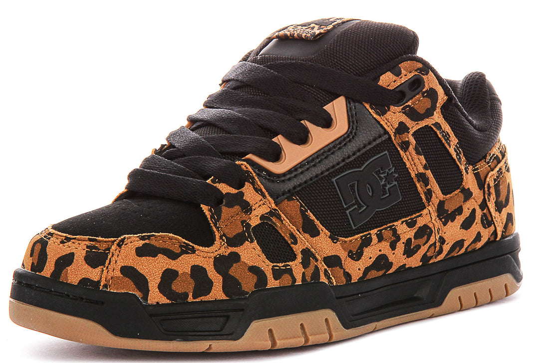 DC Shoes Stag In Brown Black For Men