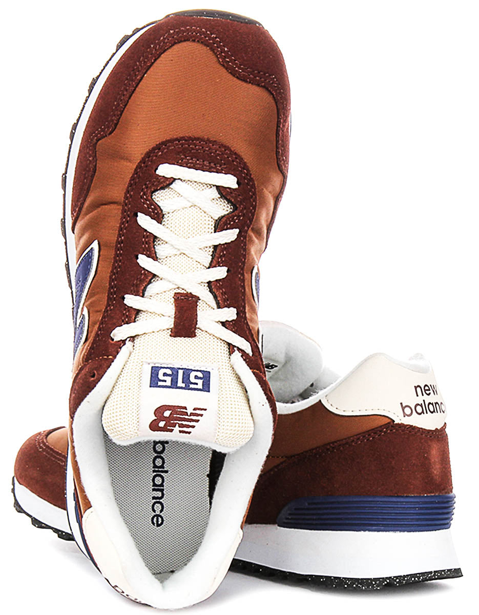 New Balance ML515 WBR In Brown Blue For Men
