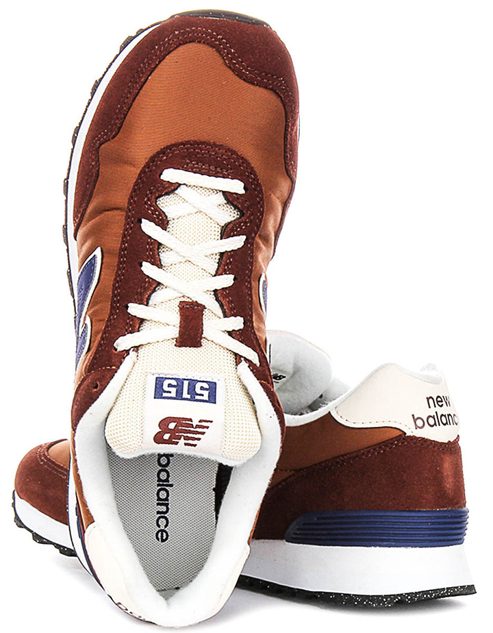 New Balance ML515 WBR In Brown Blue For Men