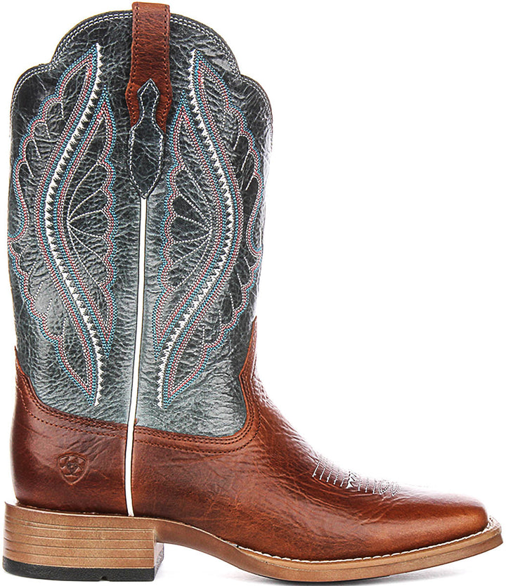 Ariat Prime Time In Brown Blue For Women