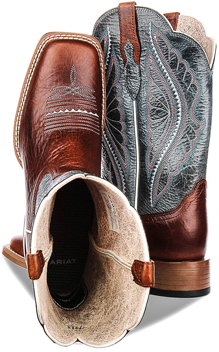 Ariat Prime Time In Brown Blue For Women