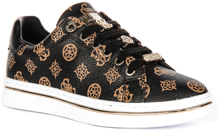 Guess Stasey 4G In Brown Gold for Women