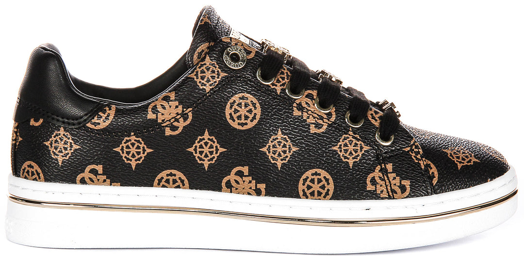 Guess Stasey 4G In Brown Gold for Women