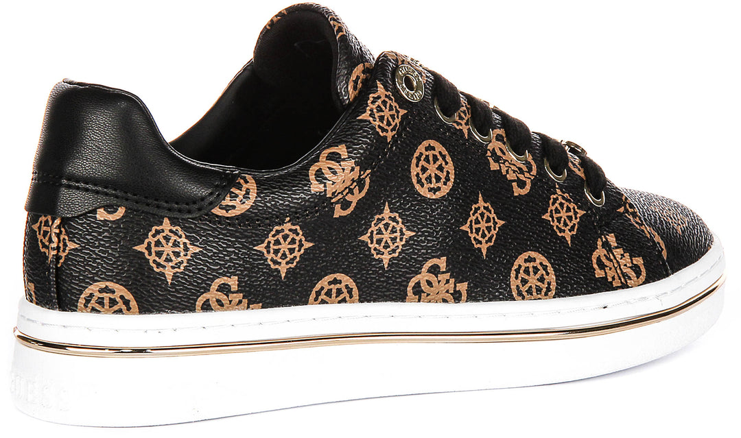 Guess Stasey 4G In Brown Gold for Women