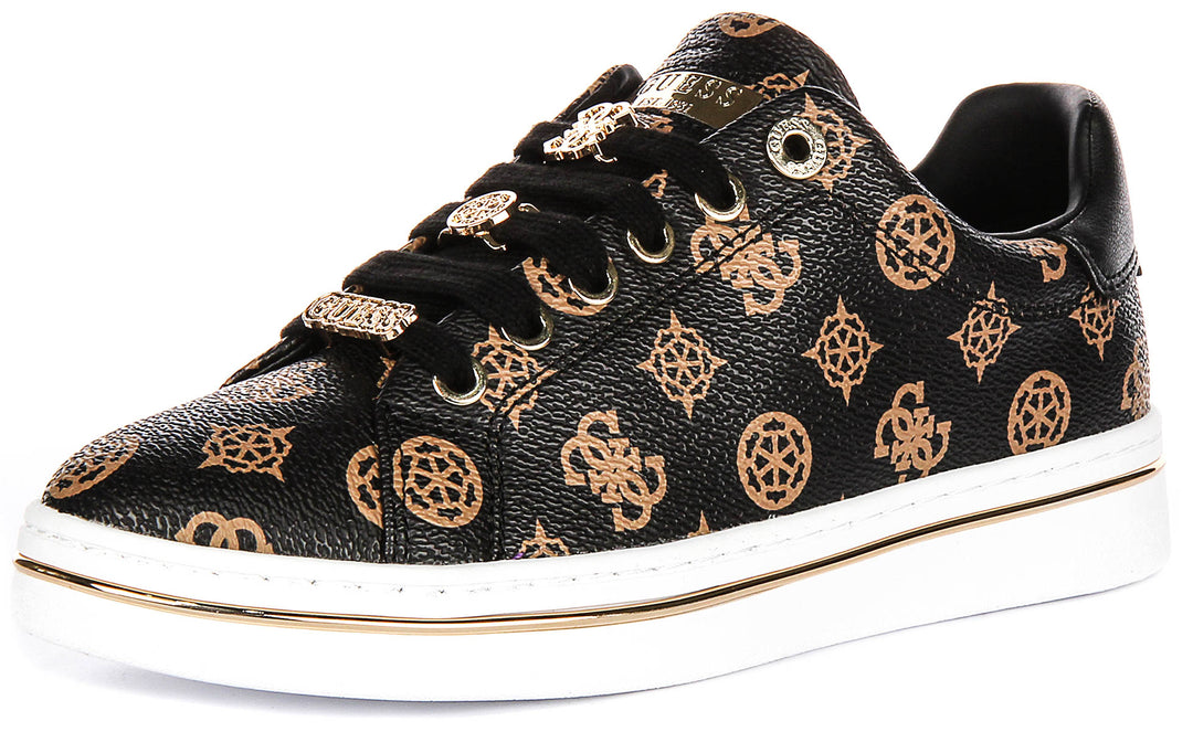 Guess Stasey 4G In Brown Gold for Women