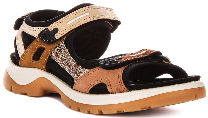 Ecco Offroad In Brown Gold For Women