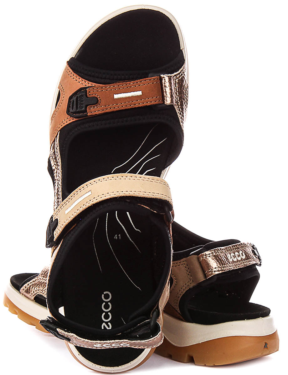 Ecco Offroad In Brown Gold For Women