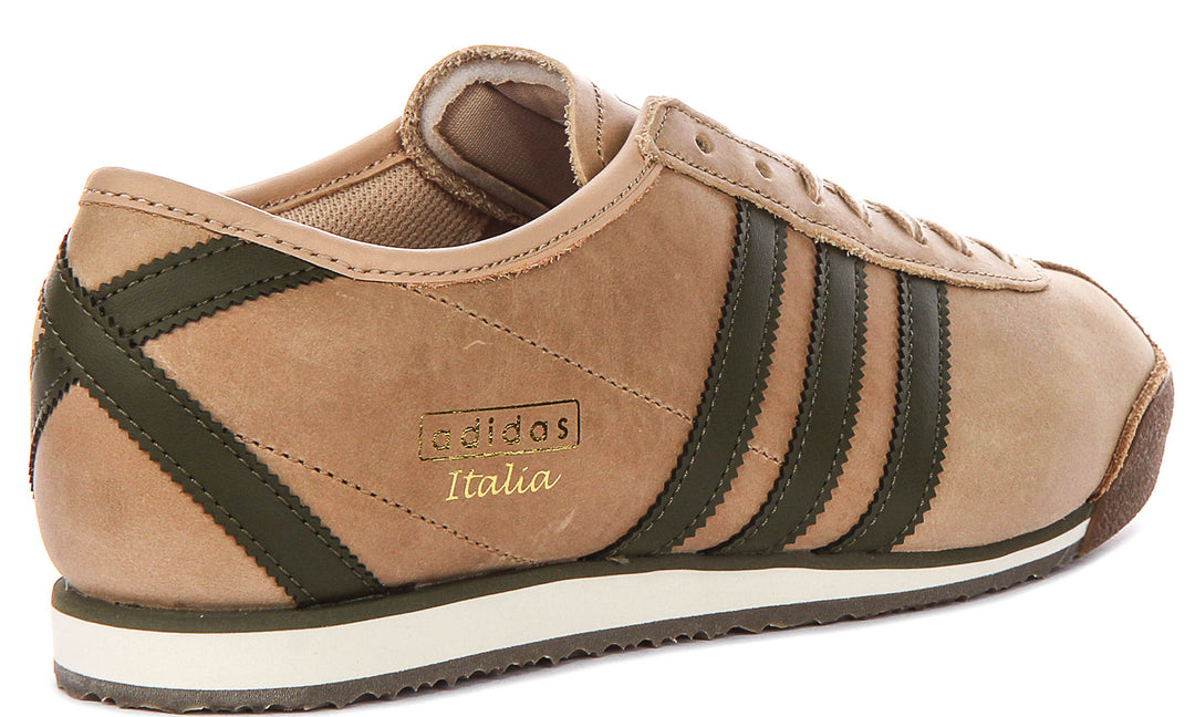 Adidas Italia 70S In Brown Olive For Men