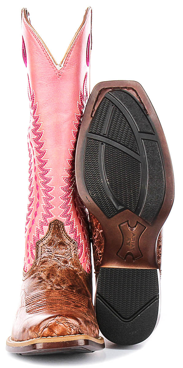 Ariat Junction In Brown Pink For Women