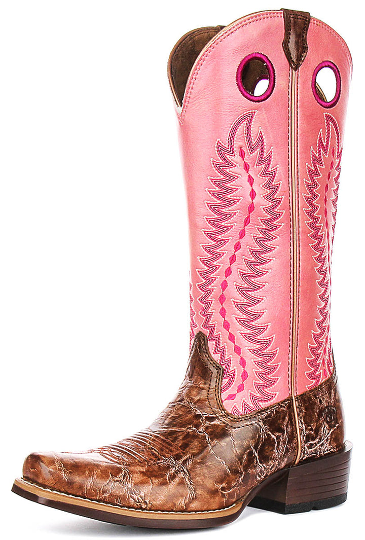 Ariat Junction In Brown Pink For Women