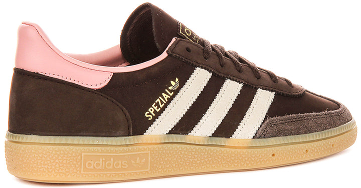 Adidas Handball Spezia In Brown Pink For Women