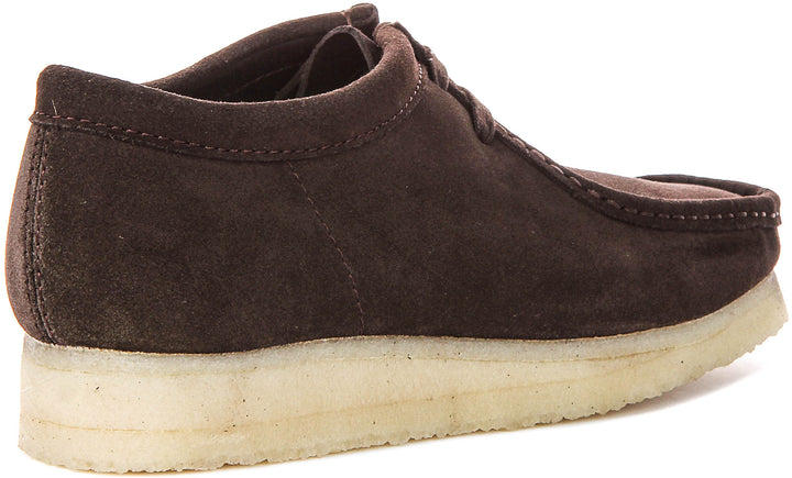 Clarks Originals Wallabee In Brown Suede For Men