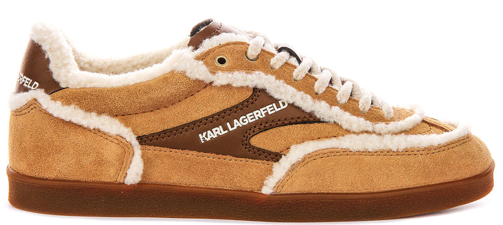 Karl Lagerfeld Kandidate Suede In Brown For Women