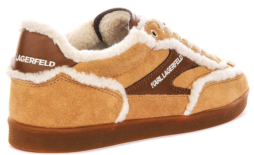 Karl Lagerfeld Kandidate Suede In Brown For Women
