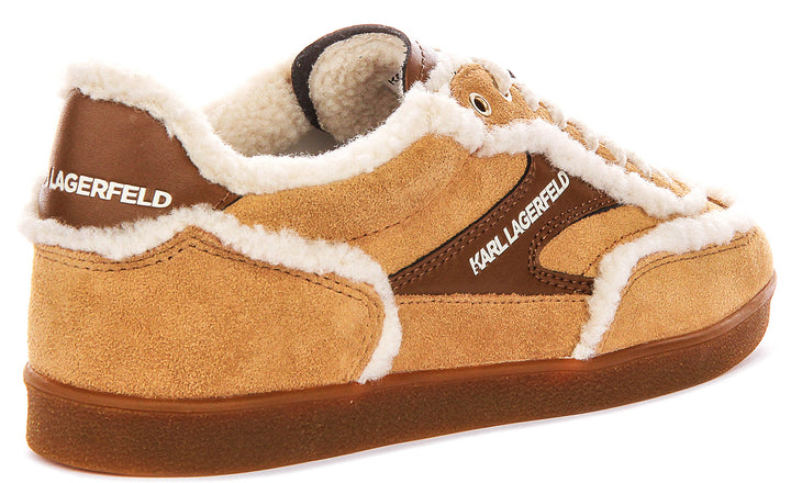 Karl Lagerfeld Kandidate Suede In Brown For Women
