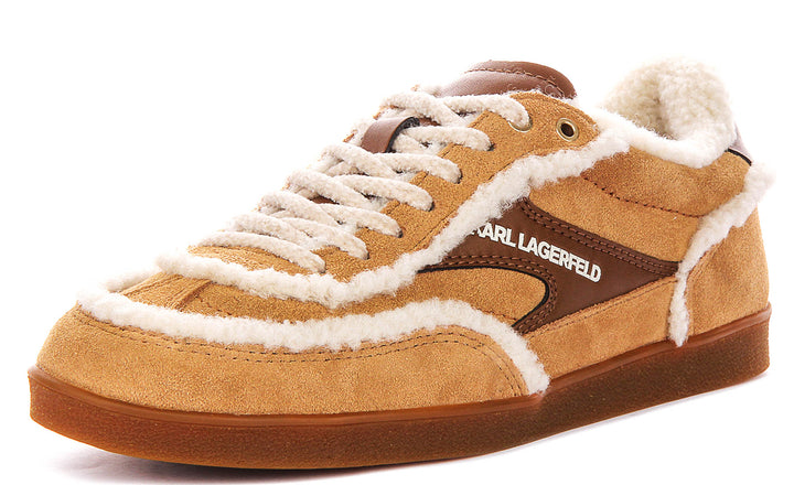 Karl Lagerfeld Kandidate Suede In Brown For Women