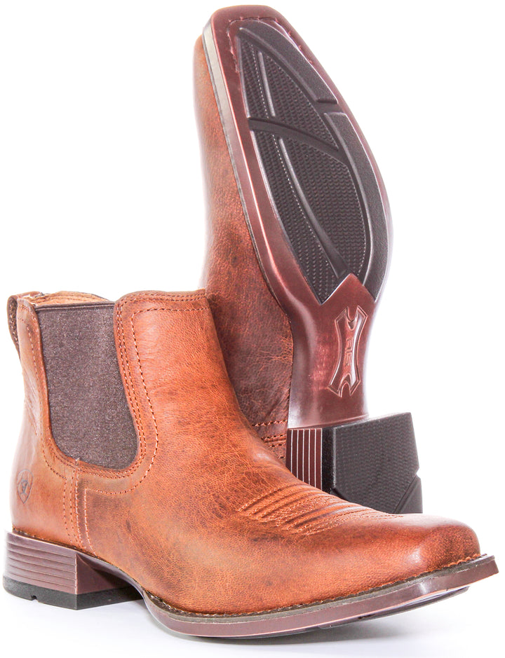 Ariat Booker Ultra In Brown Tan For Men