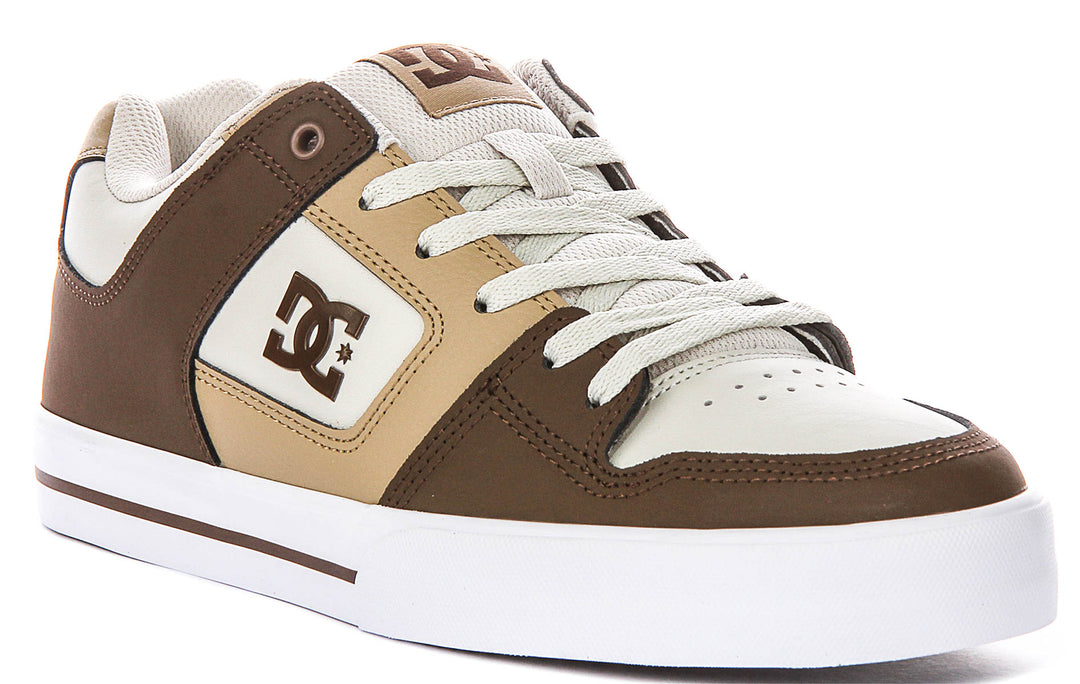 Dc Shoes Pure In Brown Tan For Men