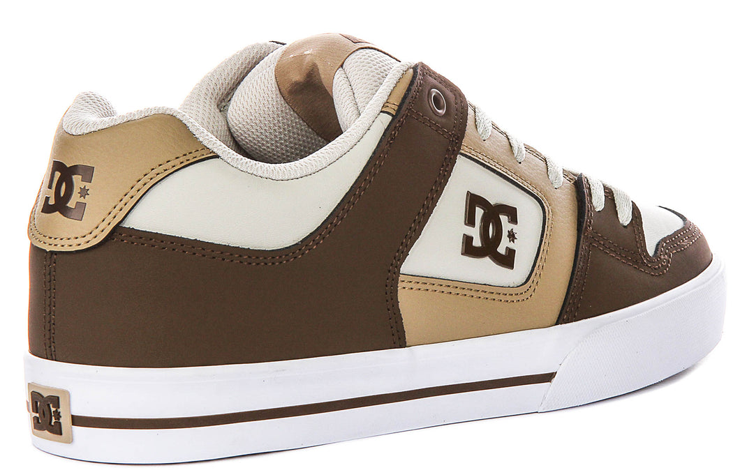 Dc Shoes Pure In Brown Tan For Men