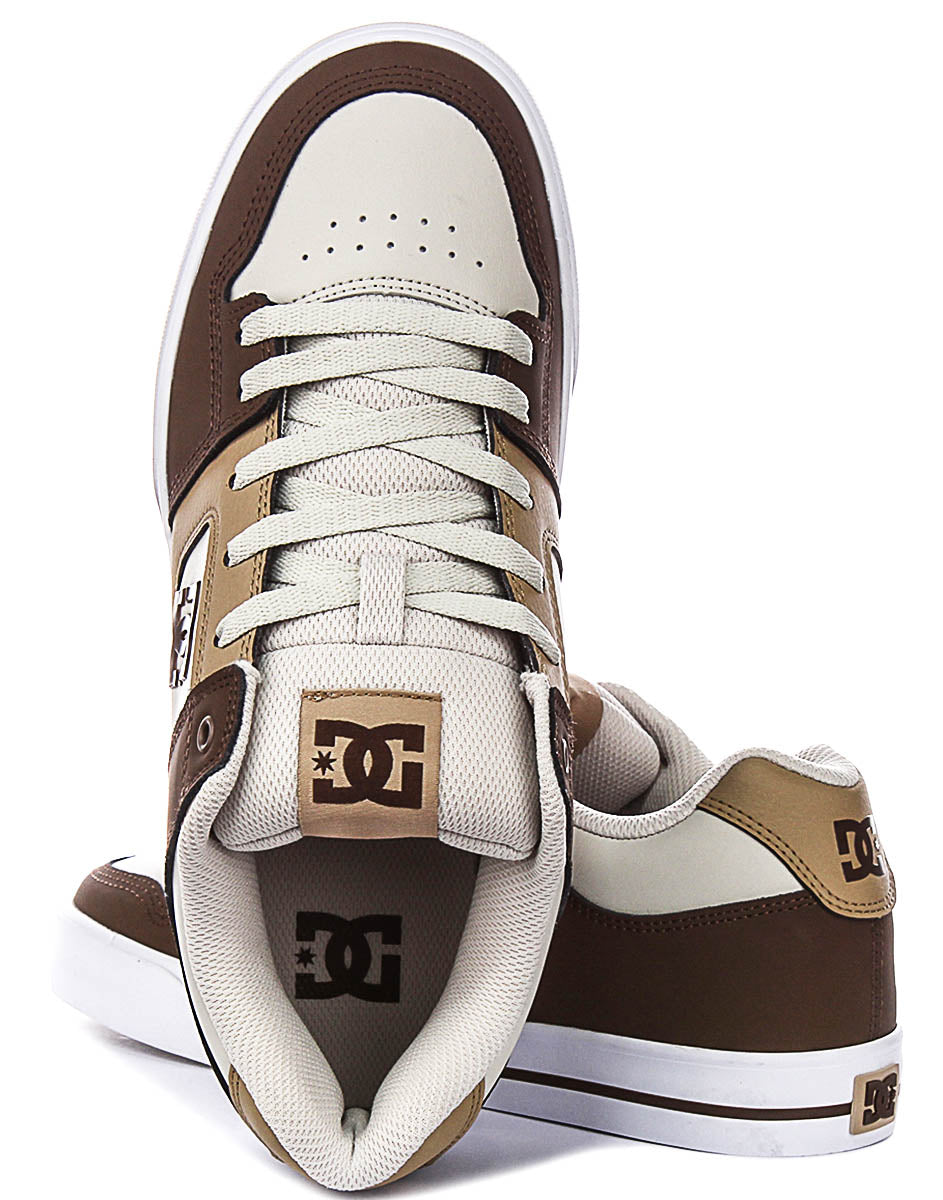 Dc Shoes Pure In Brown Tan For Men