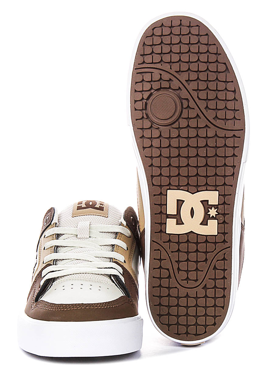 Dc Shoes Pure In Brown Tan For Men