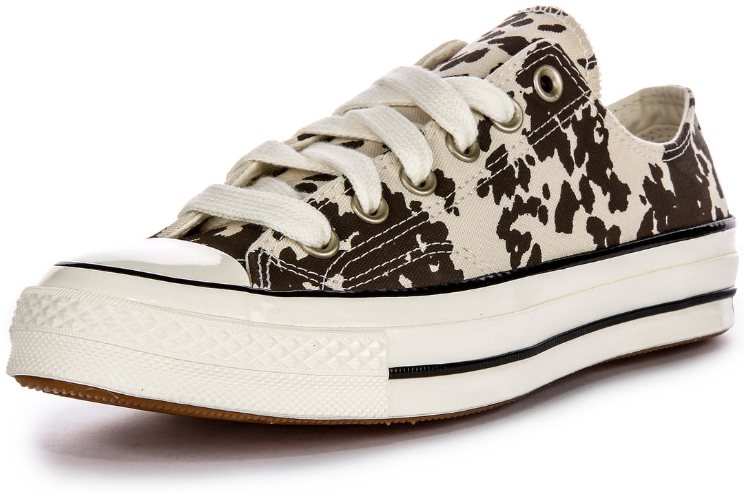Converse A10139C Chuck 70 Animal Brown For Women Cow Print