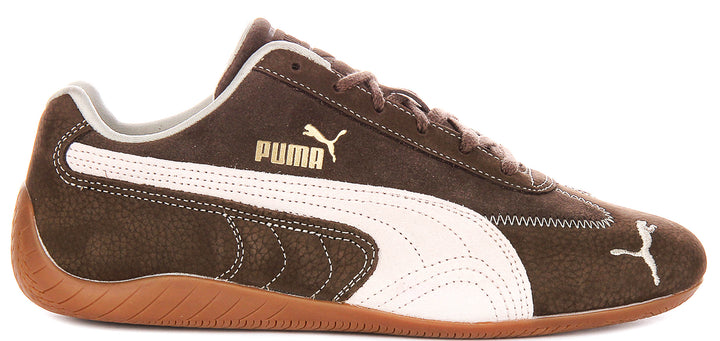 Puma Speedcat C In Brown White For Women