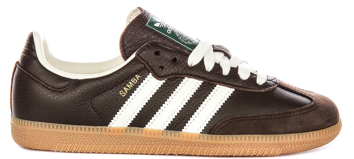 Adidas Samba OG In Brown White For Men