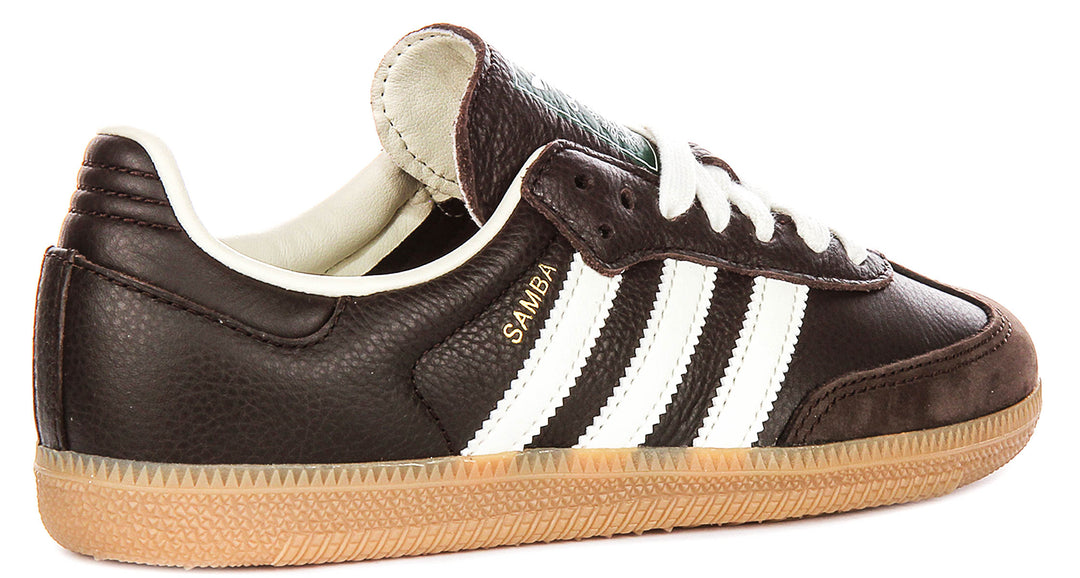 Adidas Samba OG In Brown White For Men