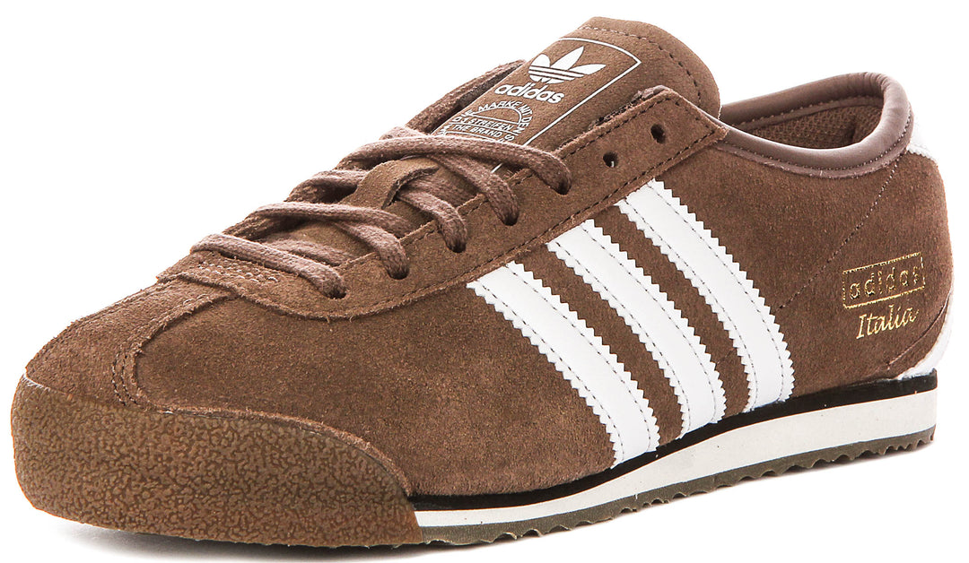 Adidas Italia 70S In Brown White For Men