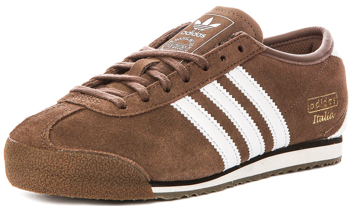 Adidas Italia 70S In Brown White For Men