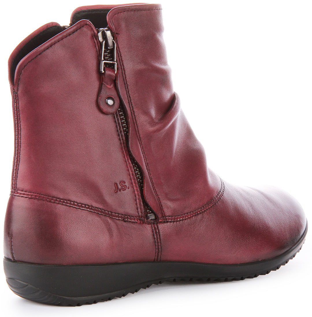 Josef Seibel Naly 24 In Burgundy For Women