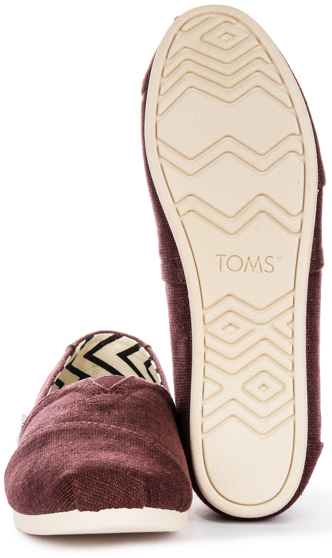 Toms Alpargata Heritage In Burgundy