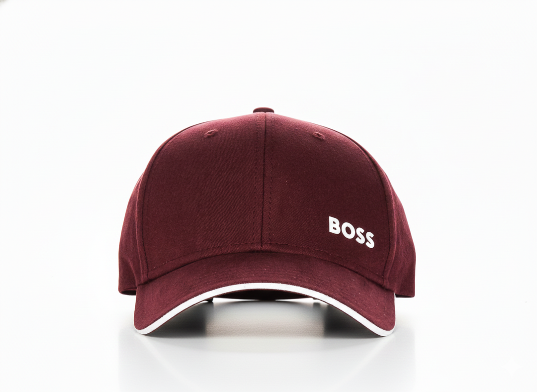 Boss Cap Bold In Burgundy
