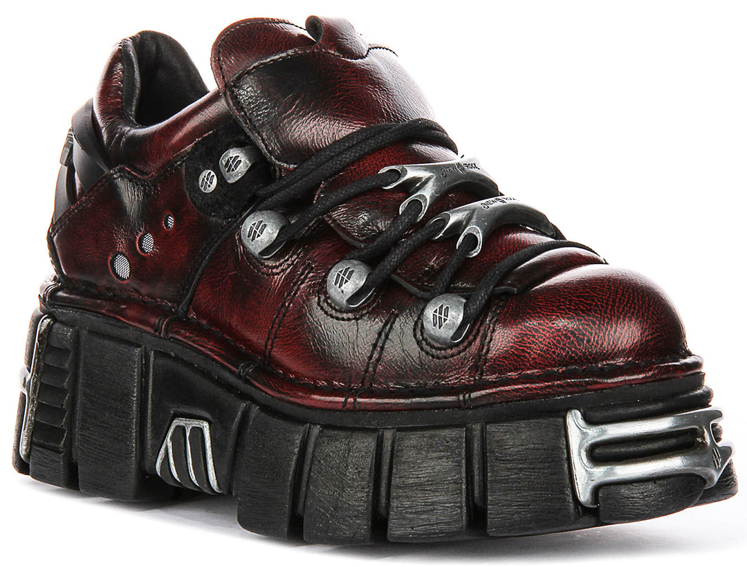 New Rock 120 Tower In Burgundy Rub