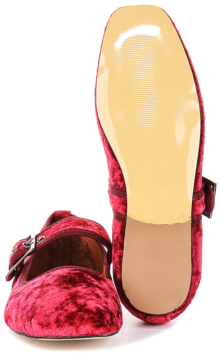 Justinreess England Kiera 2 In Burgundy For Women