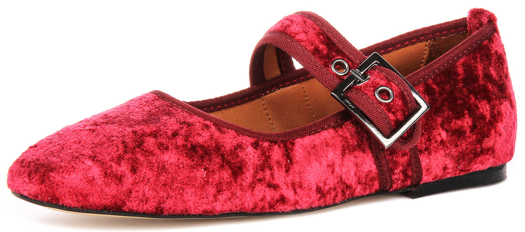 Justinreess England Kiera 2 In Burgundy For Women