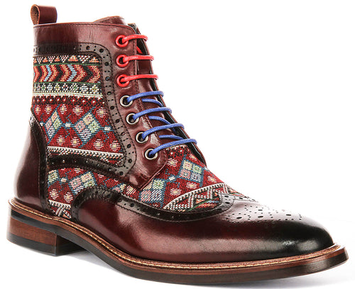 Justinreess England Carlos In Burgundy For Men