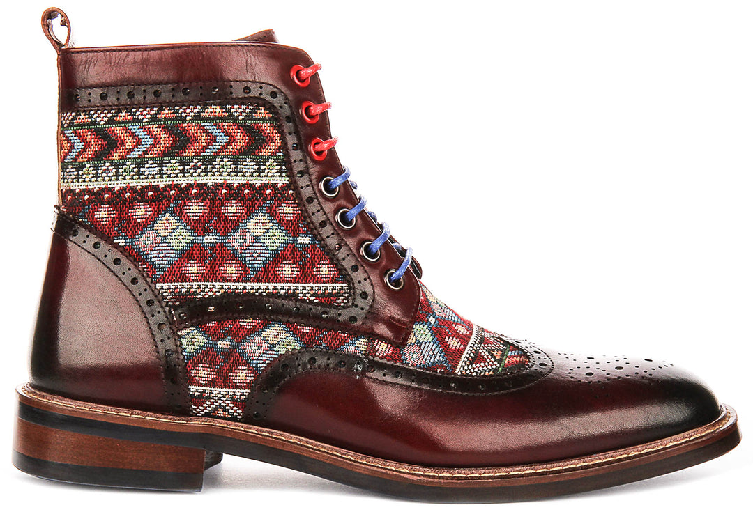 Justinreess England Carlos In Burgundy For Men