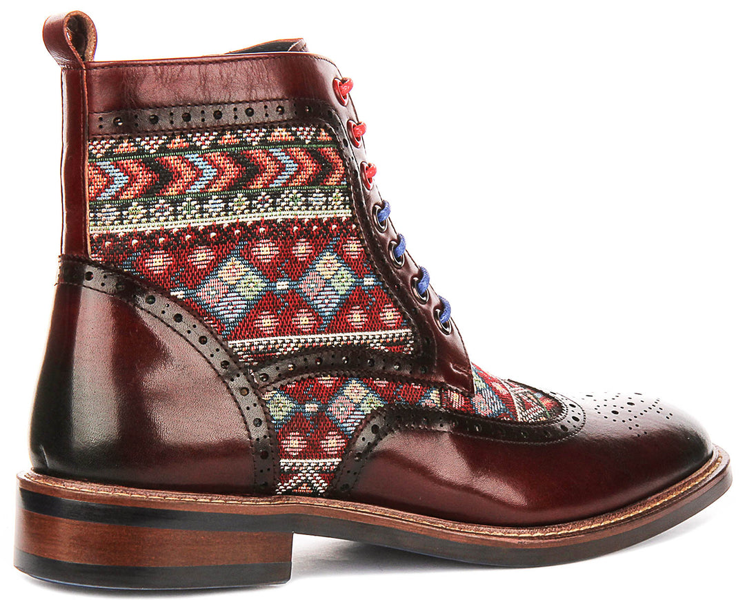 Justinreess England Carlos In Burgundy For Men