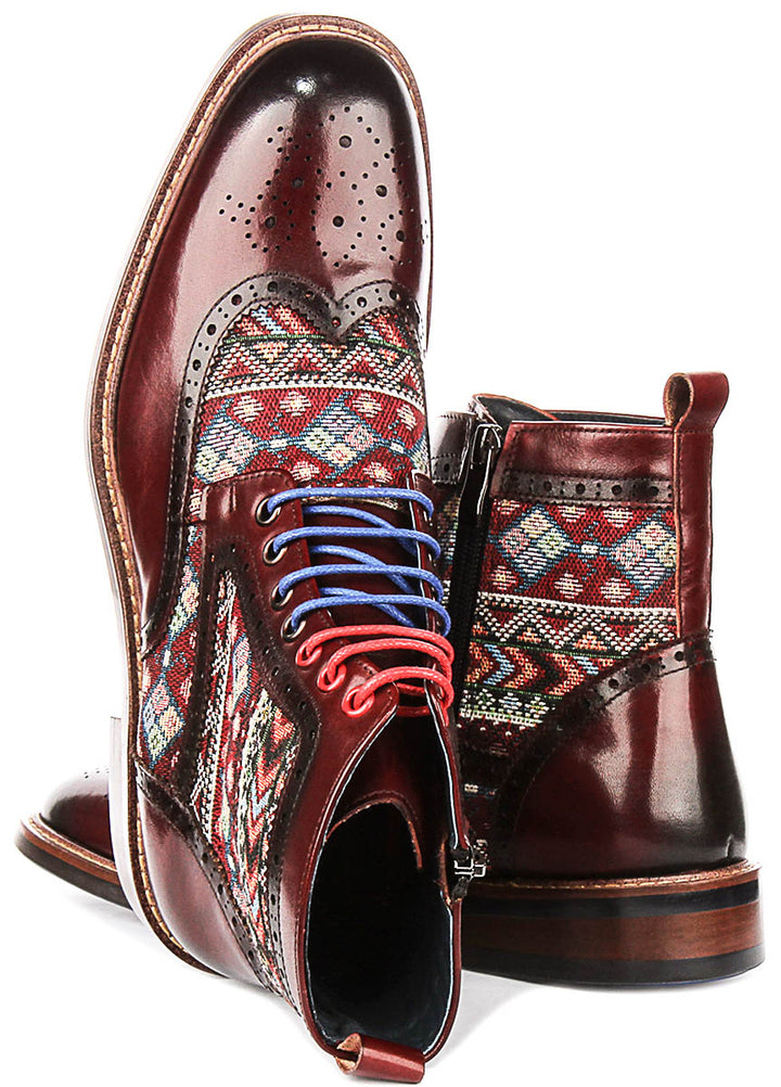 Justinreess England Carlos In Burgundy For Men