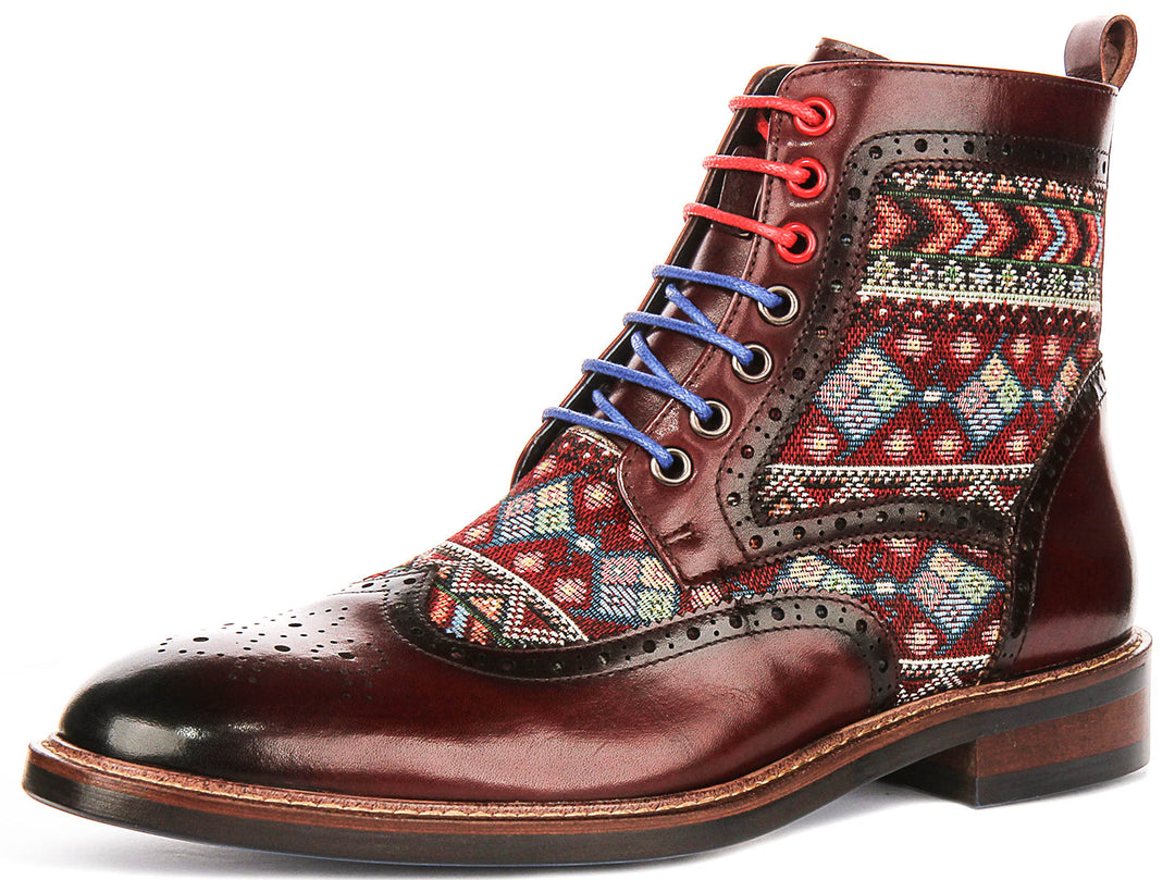 Justinreess England Carlos In Burgundy For Men