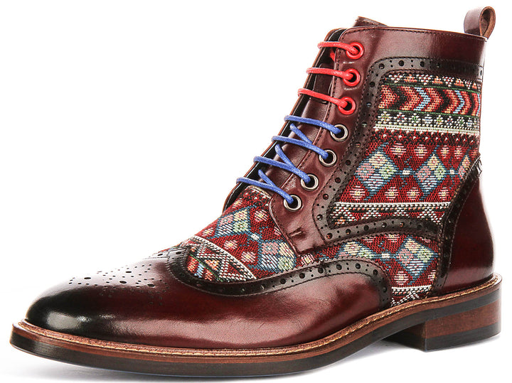 Justinreess England Carlos In Burgundy For Men