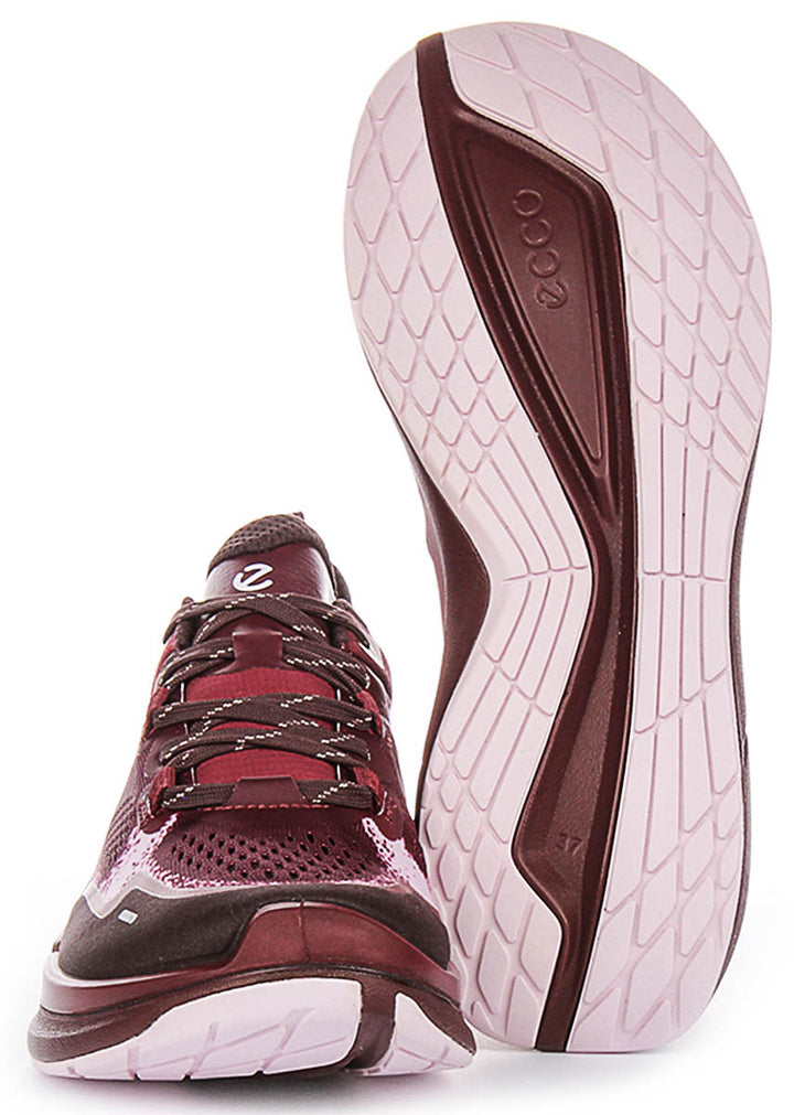 Ecco Biom 2.2 W In Burgundy For Women